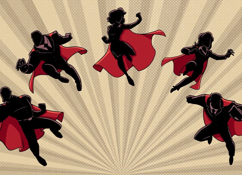 Group of Superheroes