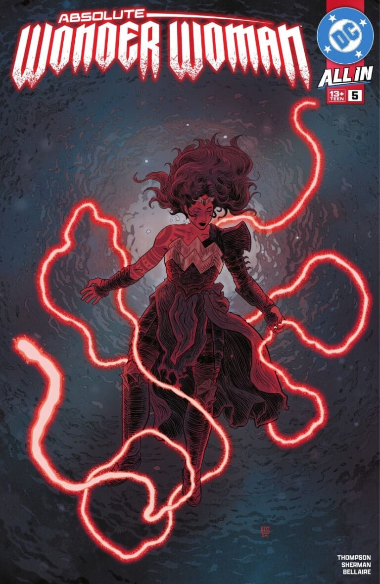 Absolute Wonder Woman with the Nemesis Lasso