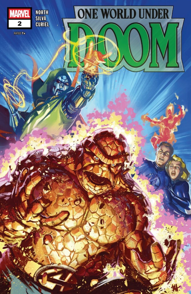 One World Under Doom 2. The Thing transformed by Doom