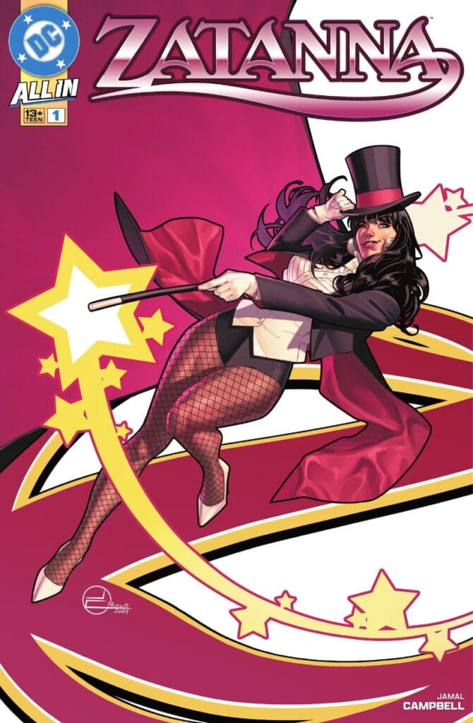 Zatanna Comic Book Cover