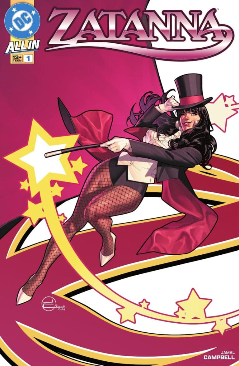 Zatanna Comic Book Cover