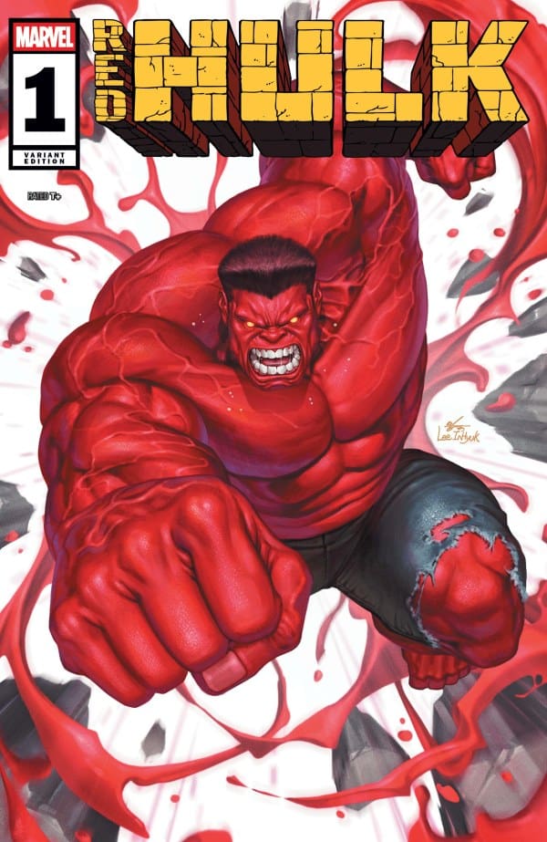 Red Hulk Smashing