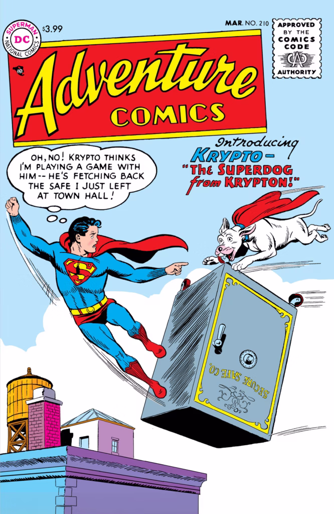 Adventure Comics #210 facsimile