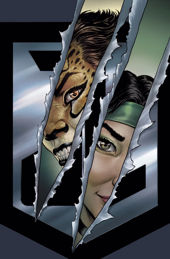 Cheetah and Cheshire Rob the Justice League