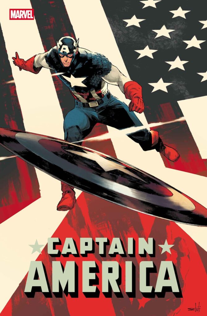 CAPTAIN AMERICA #1
Written by CHIP ZDARSKY
Art by VALERIO SCHITI
