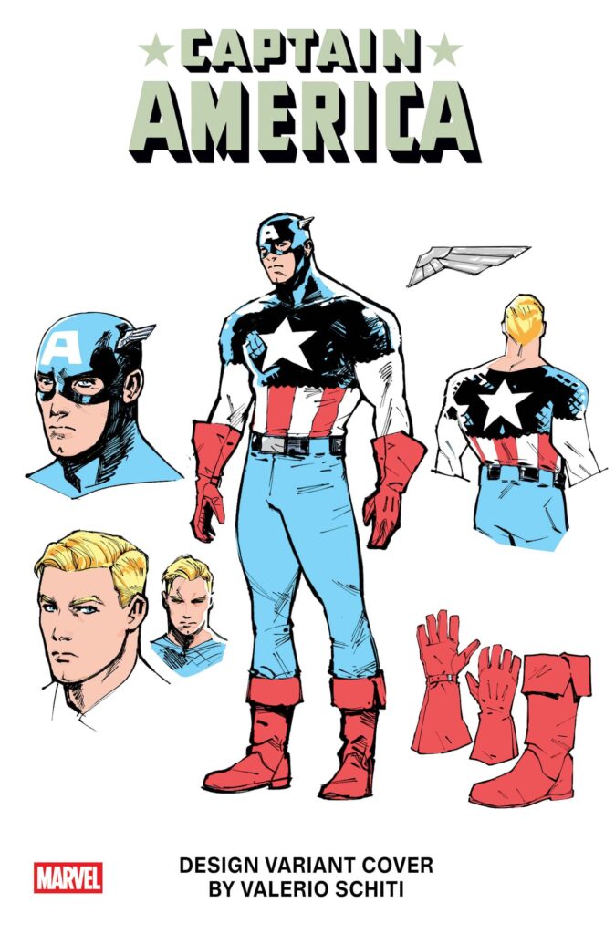 CAPTAIN AMERICA #1
Written by CHIP ZDARSKY
Art by VALERIO SCHITI