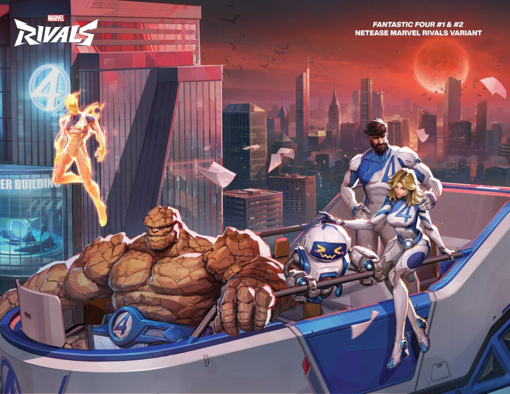 FANTASTIC FOUR #1 Written by RYAN NORTH Art and Cover by HUMBERTO RAMOS