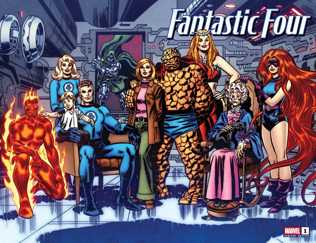 FANTASTIC FOUR #1 Written by RYAN NORTH Art and Cover by HUMBERTO RAMOS
