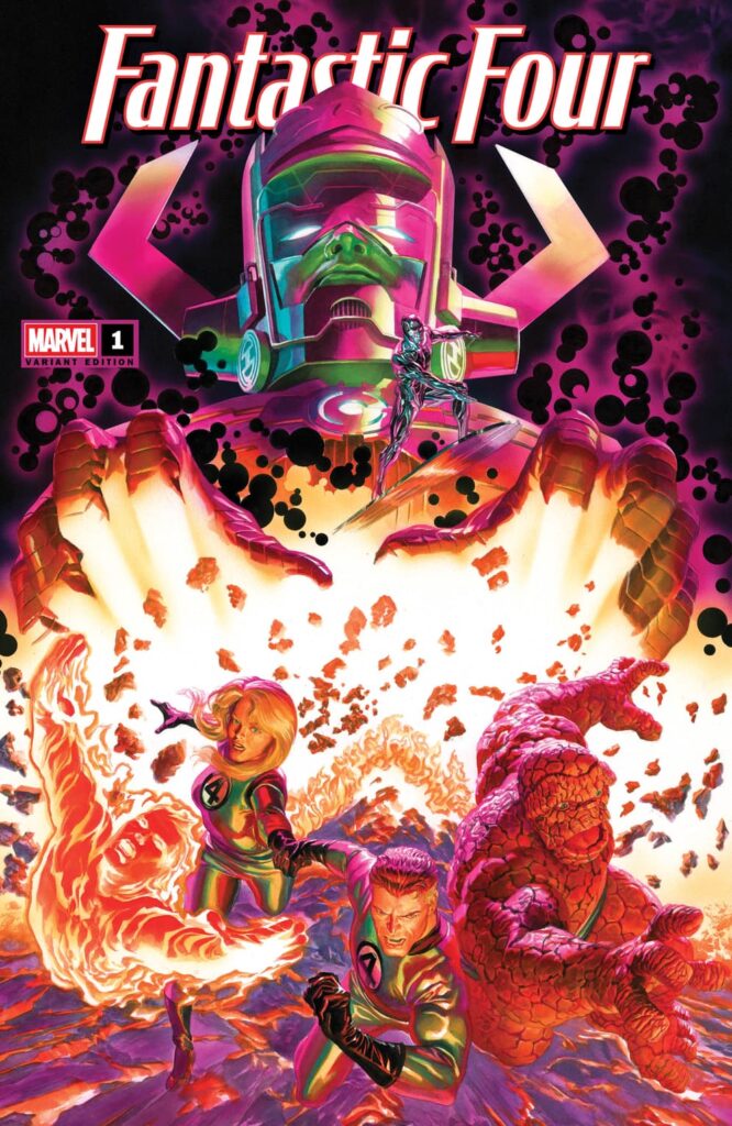 FANTASTIC FOUR #1 Written by RYAN NORTH Art and Cover by HUMBERTO RAMOS