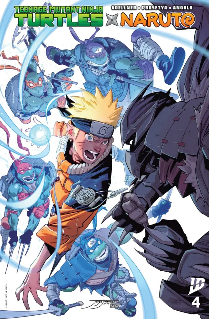 ‘Teenage Mutant Ninja Turtles x Naruto’ #4