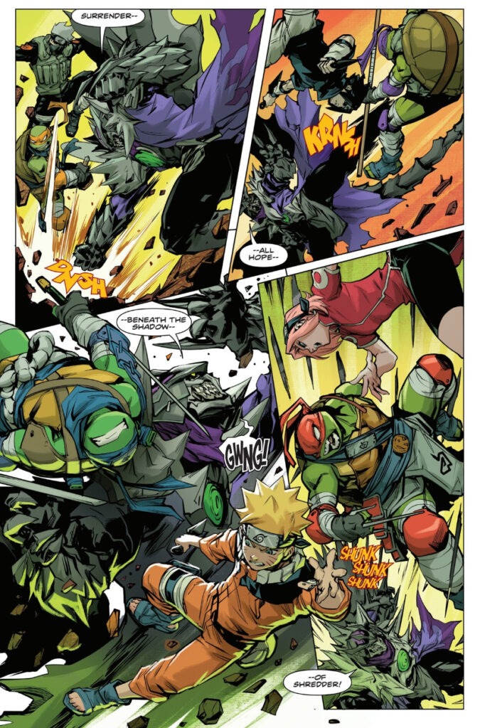 ‘Teenage Mutant Ninja Turtles x Naruto’ #4
