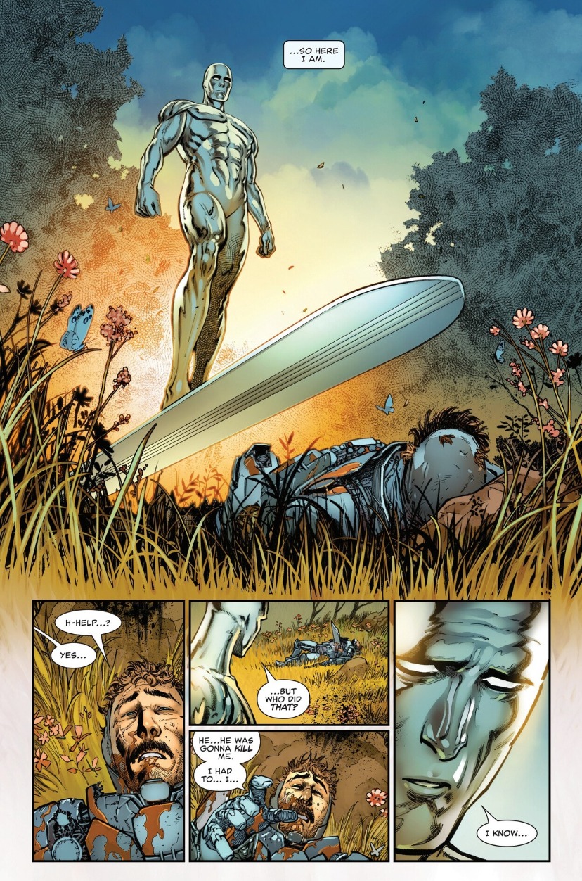 ‘Death of the Silver Surfer’ #1 Review