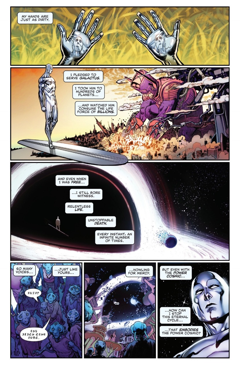 ‘Death of the Silver Surfer’ #1 Review