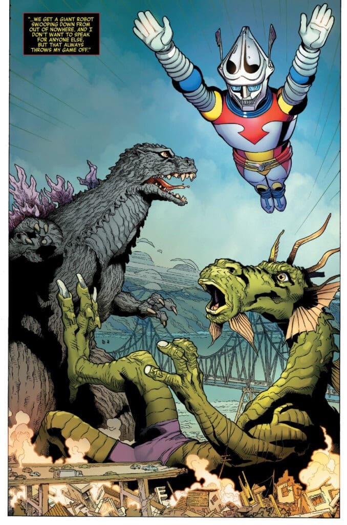 ‘Godzilla vs. Avengers’ #1