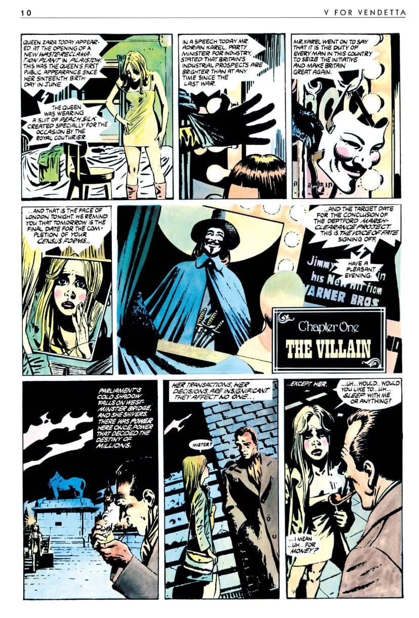 ‘V for Vendetta’ Graphic Novel Review