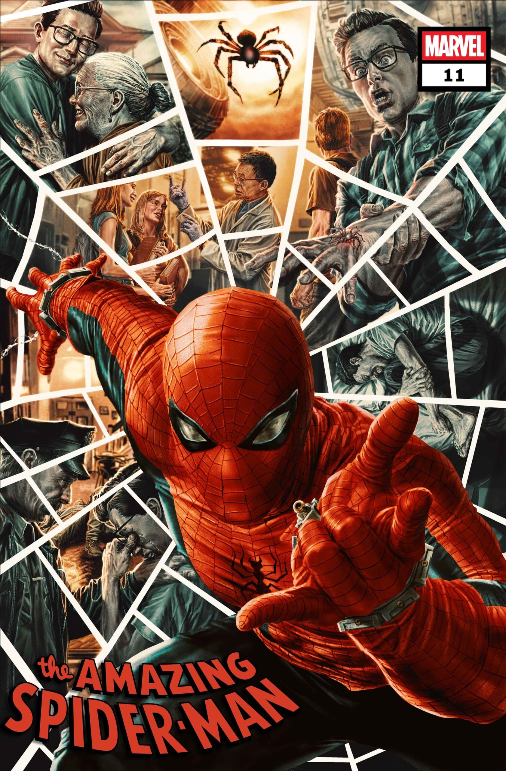 Lee Bermejo’s first three AMAZING VISIONS VARIANT COVERS