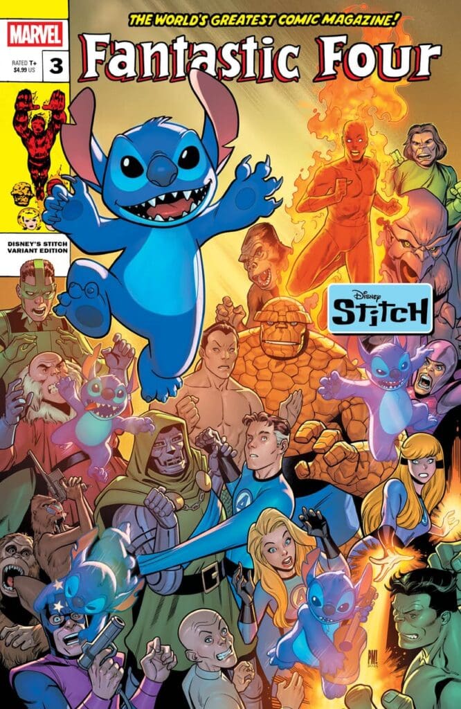 Stitch Invades the Marvel Universe This September