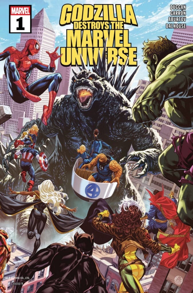 ‘Godzilla Destroys the Marvel Universe’ #1 Review