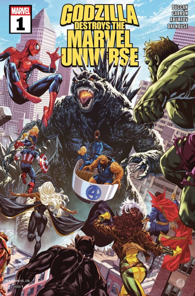 ‘Godzilla Destroys the Marvel Universe’ #1 Review