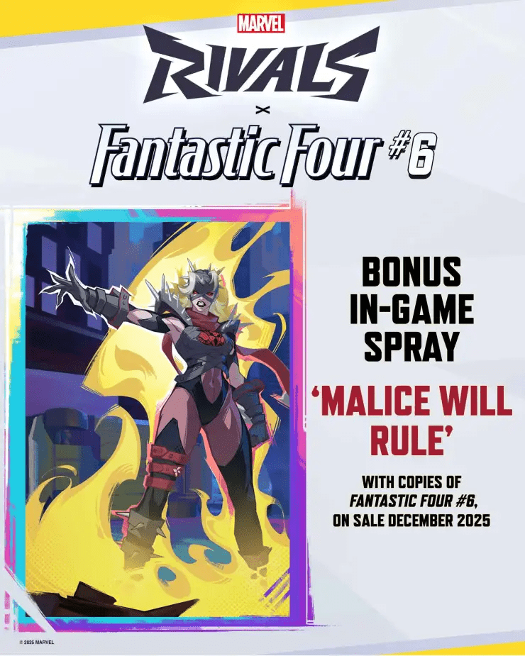 Fantastic Four #6 Reveals The Invincible Woman ‘Malice’ Return And Ties To Marvel Rivals