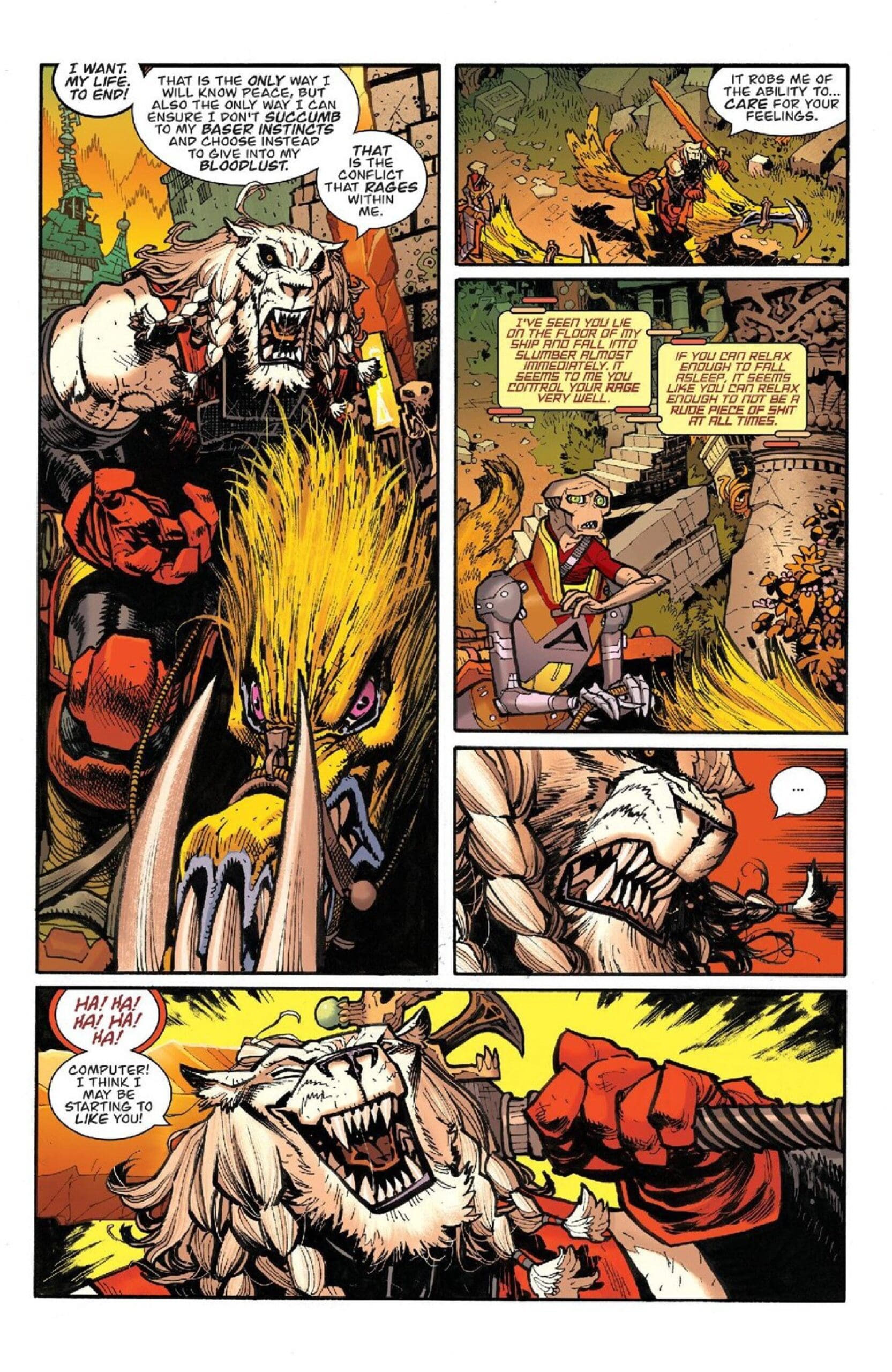 ‘Invincible Universe: Battle Beast’ #5 Reveals the Hero’s True Torment