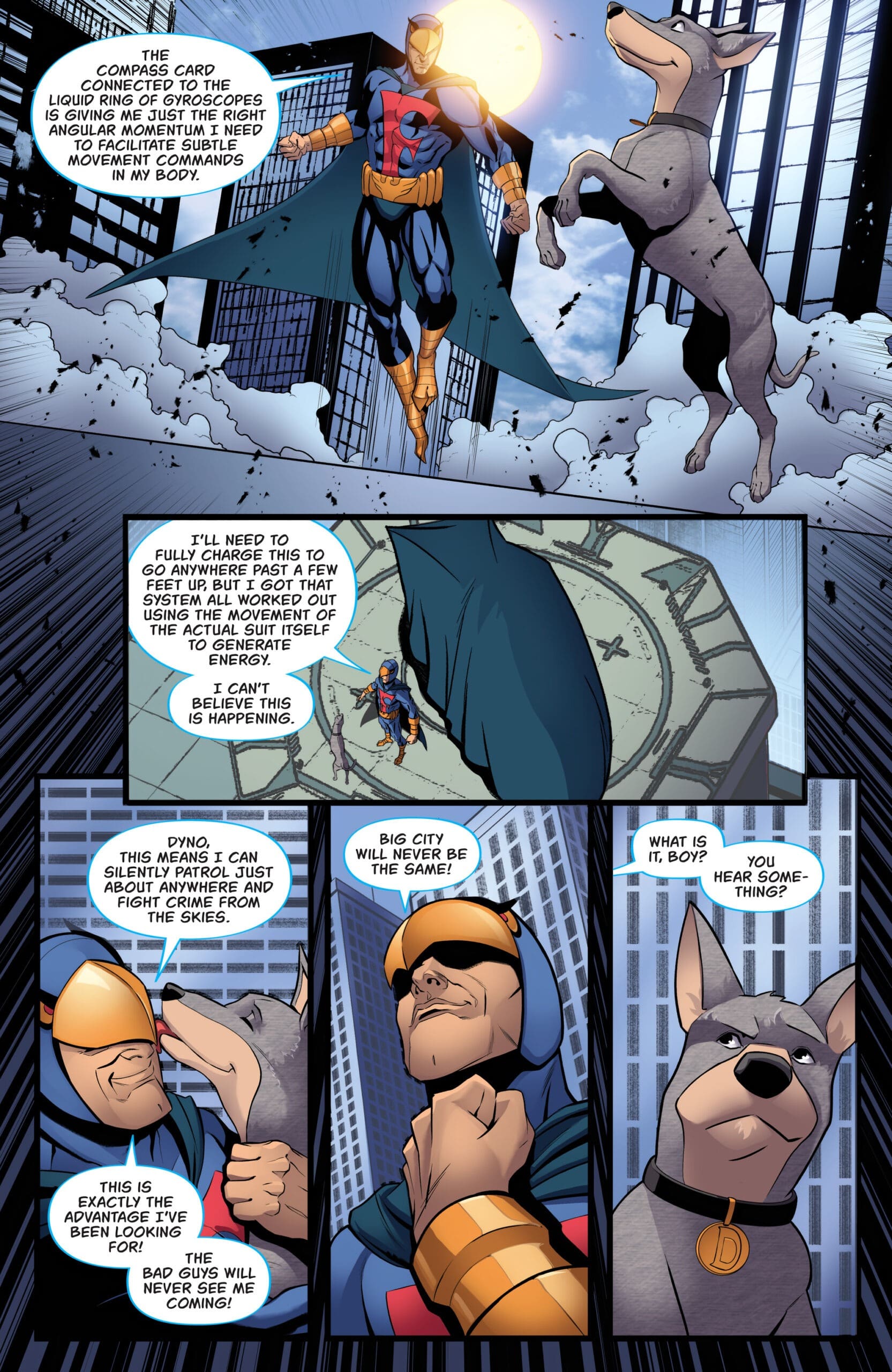 ‘The Blue Falcon and Dynomutt’ #1 Flies, But Not Without a Price