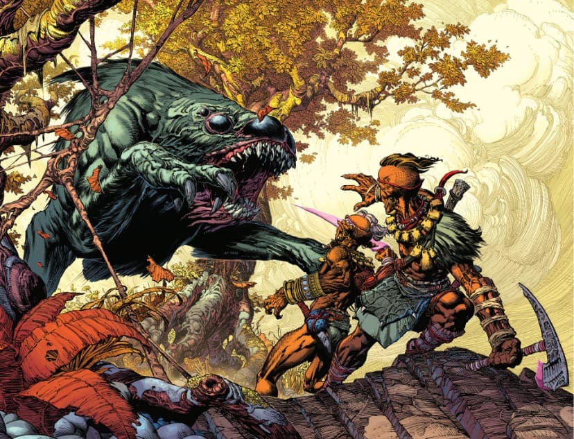 Robert Kirkman and David Finch's ‘Skinbreaker’ #1 is a Visceral Fantasy with Jaw-Dropping Art