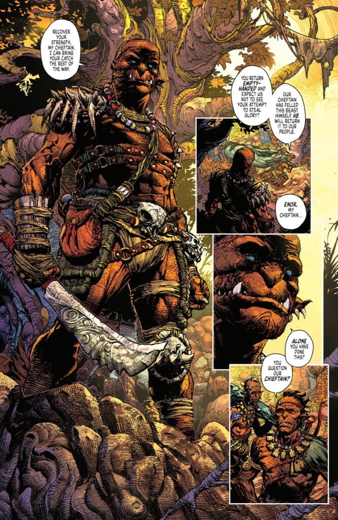Robert Kirkman and David Finch's ‘Skinbreaker’ #1 is a Visceral Fantasy with Jaw-Dropping Art