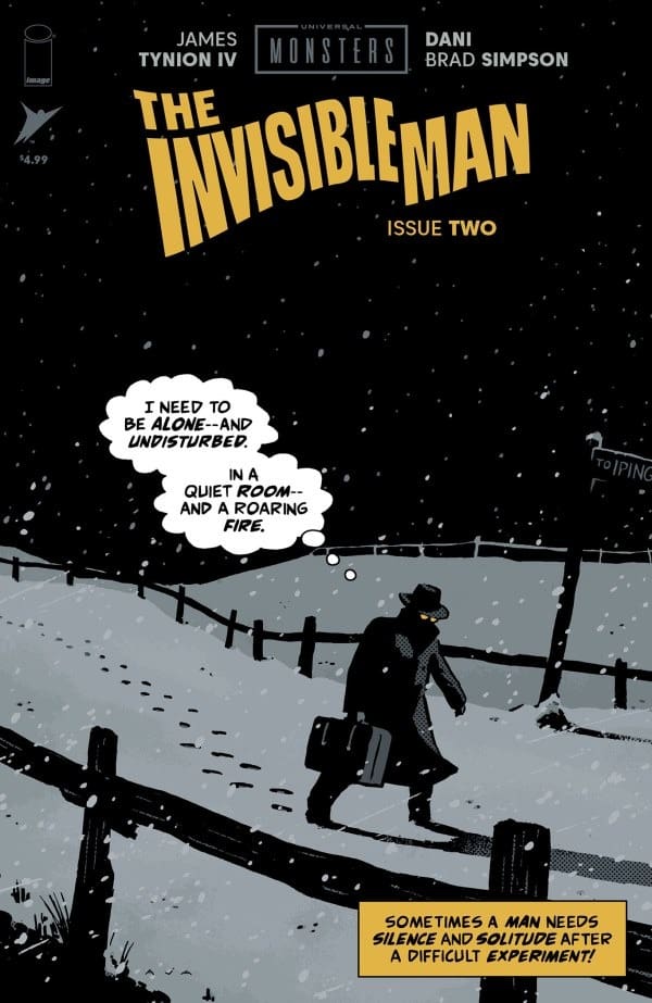 ‘Universal Monsters: Invisible Man’ #2 Review: The Path to Madness