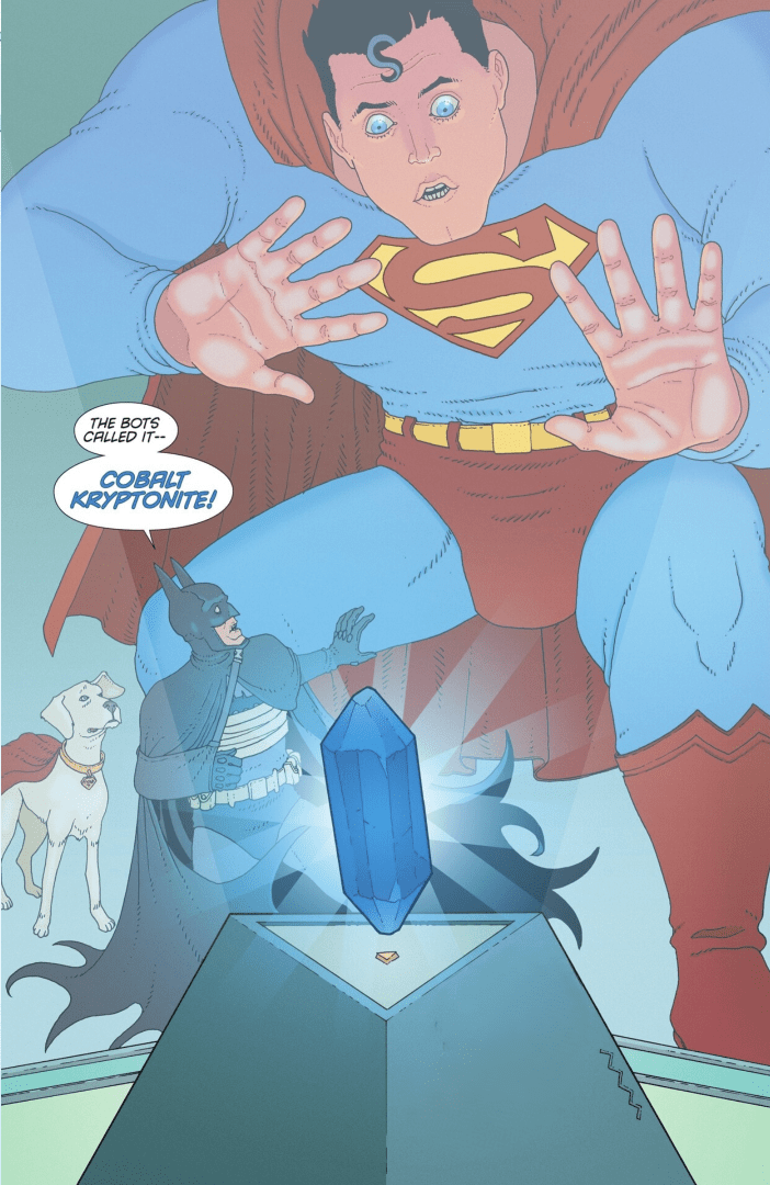 Superman Gets a "Big Blue" Makeover in "The Kryptonite Spectrum" #2