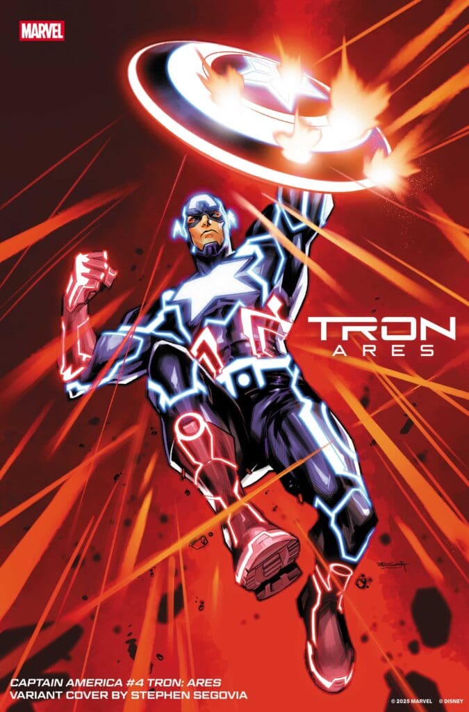 Marvel and TRON Unite Once More for New 'TRON: Ares' Variant Covers