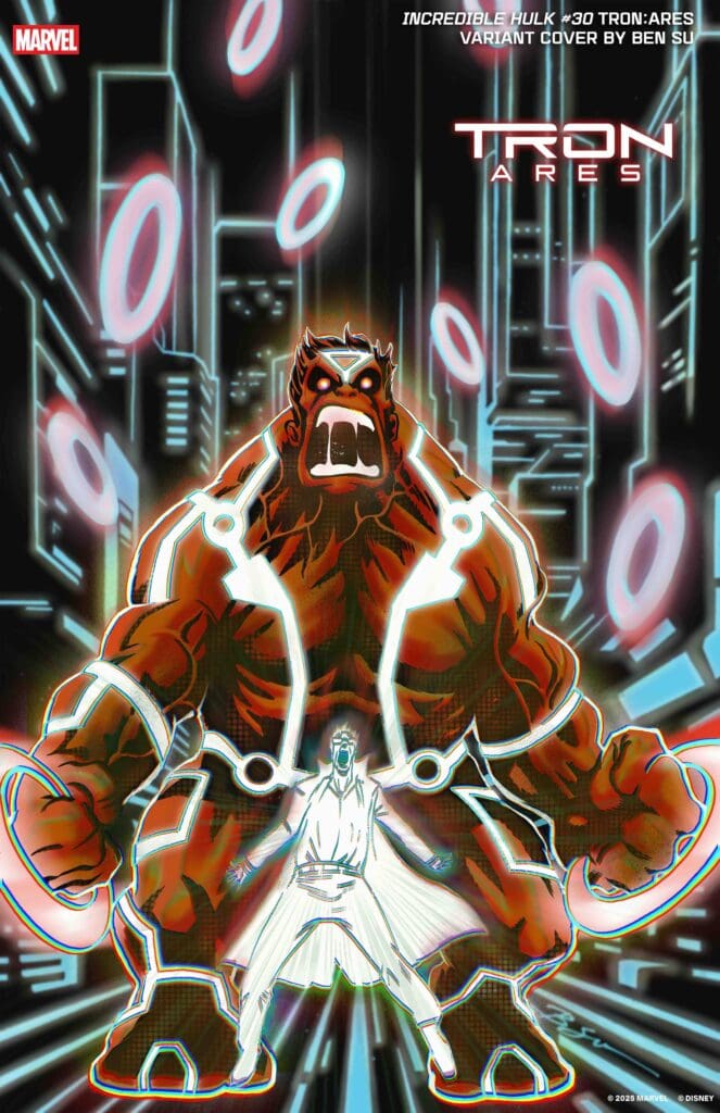 Marvel and TRON Unite Once More for New 'TRON: Ares' Variant Covers