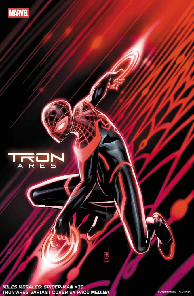 Marvel and TRON Unite Once More for New 'TRON: Ares' Variant Covers