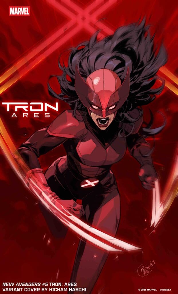 Marvel and TRON Unite Once More for New 'TRON: Ares' Variant Covers