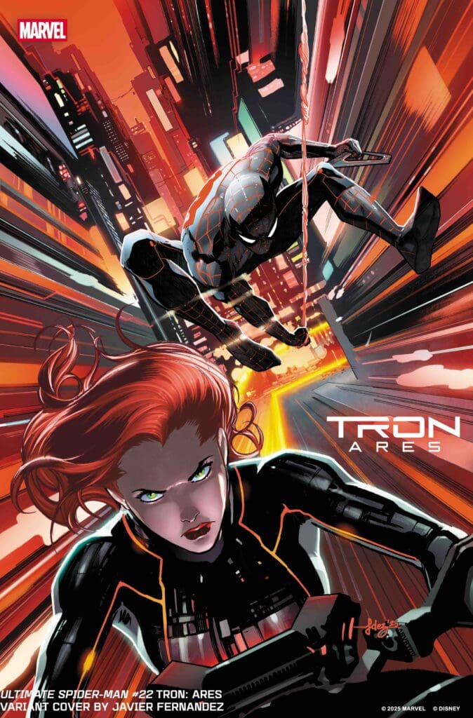 Marvel and TRON Unite Once More for New 'TRON: Ares' Variant Covers