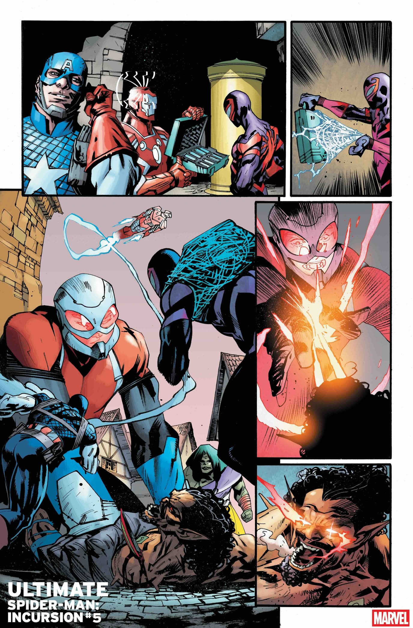 First Look: 'Ultimate Spider-Man: Incursion' #5