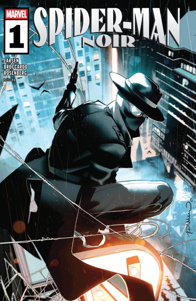 Marvel comic cover Spider-Man Noir #1