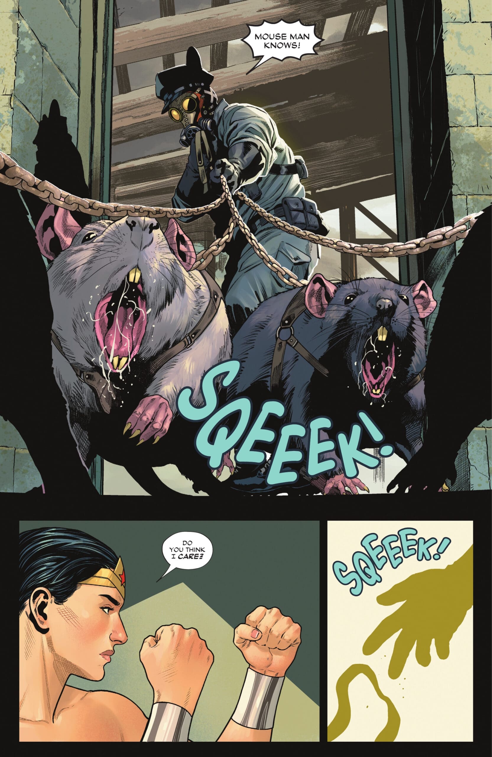 ‘Wonder Woman’ #26 The Dark Origin of Mouse Man