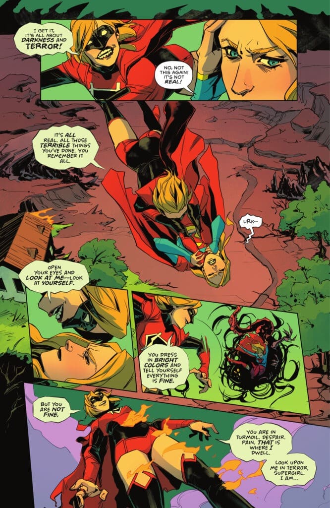 Supergirl faces a dark reflection of herself in Review: Supergirl #6