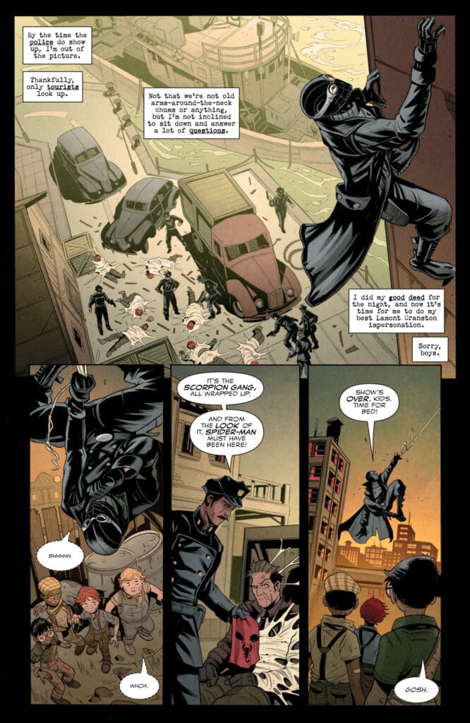 ‘Spider-Man Noir’ #1 Review: Gritty, Gun-Toting Gumshoe in a Hardboiled World
