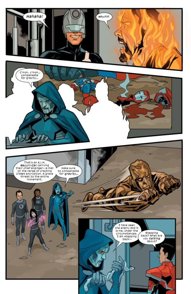 Ultimates #17 Doom Family Dream faces Ultnet threat