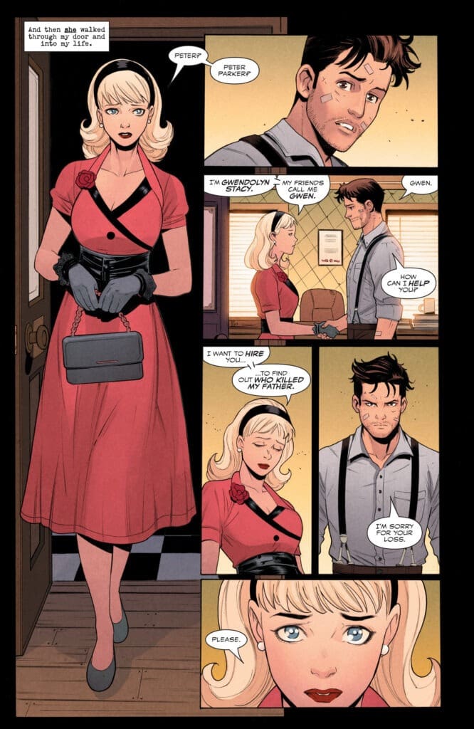 ‘Spider-Man Noir’ #1 Review: Gritty, Gun-Toting Gumshoe in a Hardboiled World