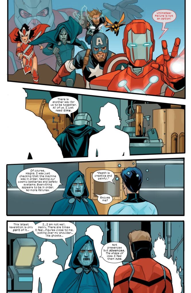 Ultimates #17 Doom Family Dream confronts loss and purpose