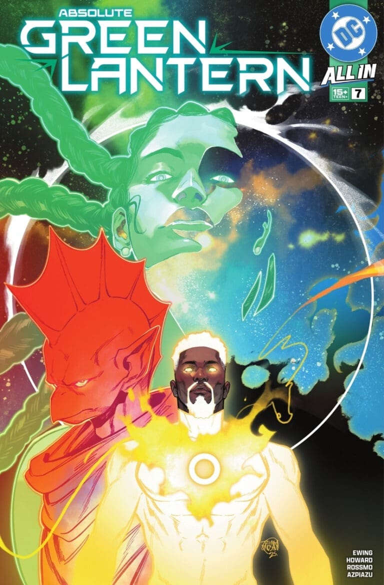 Absolute Green Lantern #7 cosmic characters