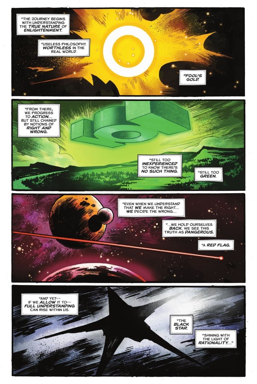 ‘Absolute Green Lantern’ #7 Review: "Meanwhile, in the Dark"