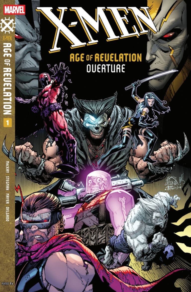 X-Men: Age of Revelation cover showing main mutant team