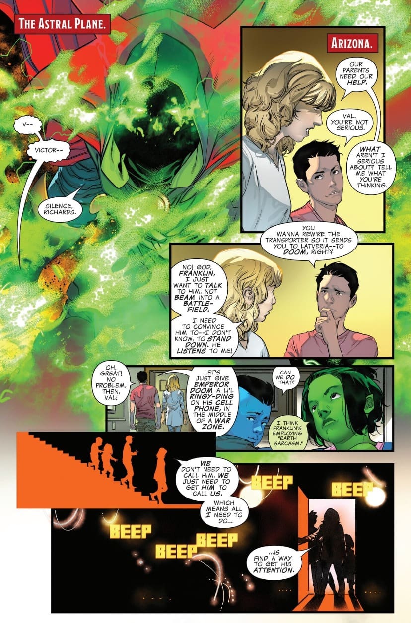 'One World Under Doom’ #8 it’s Doom vs. EVERY Hero