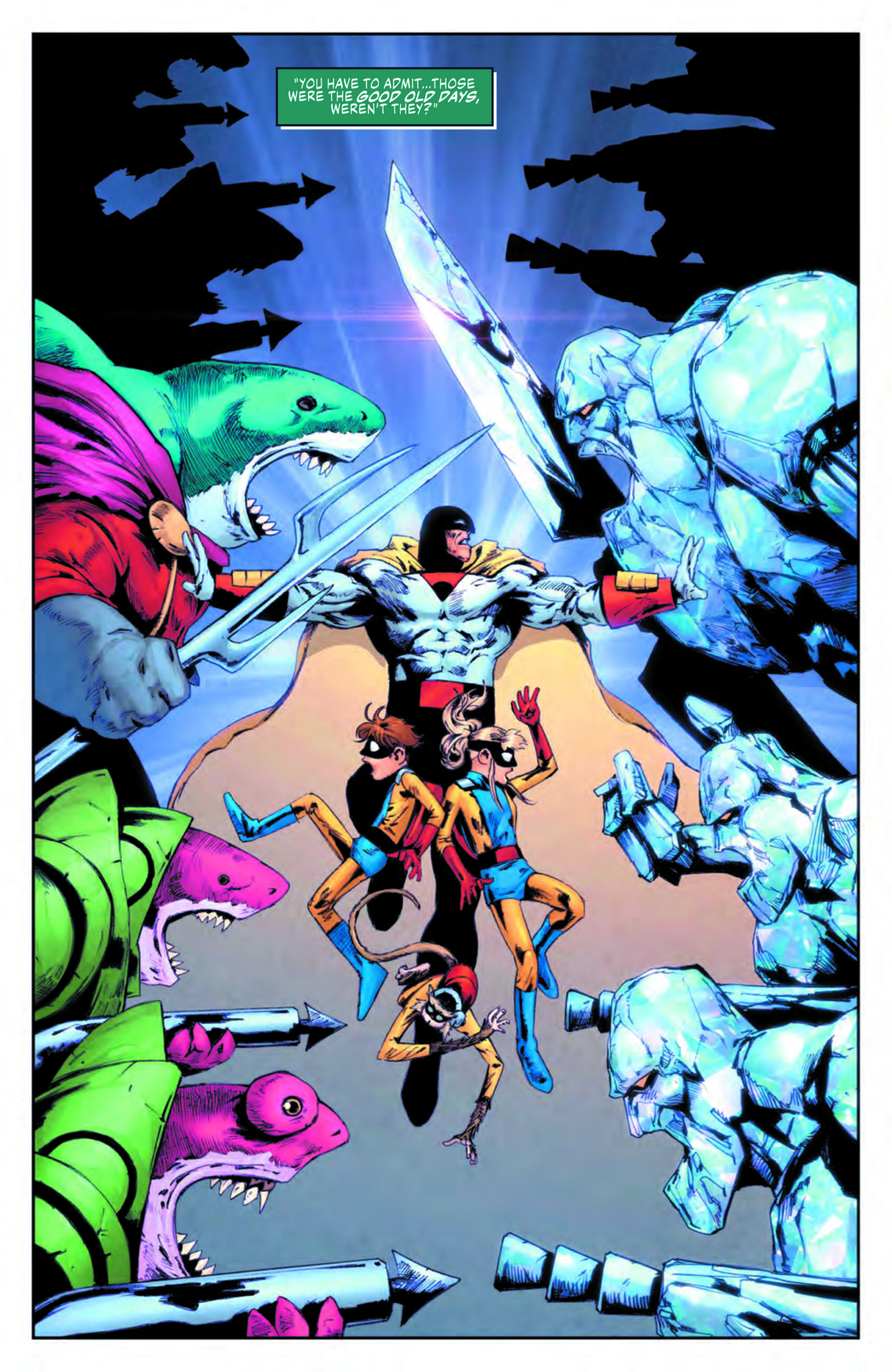 ‘Space Ghost Vol. 2’ #4 Review: War, Space Sharks, & The Best Cliffhanger