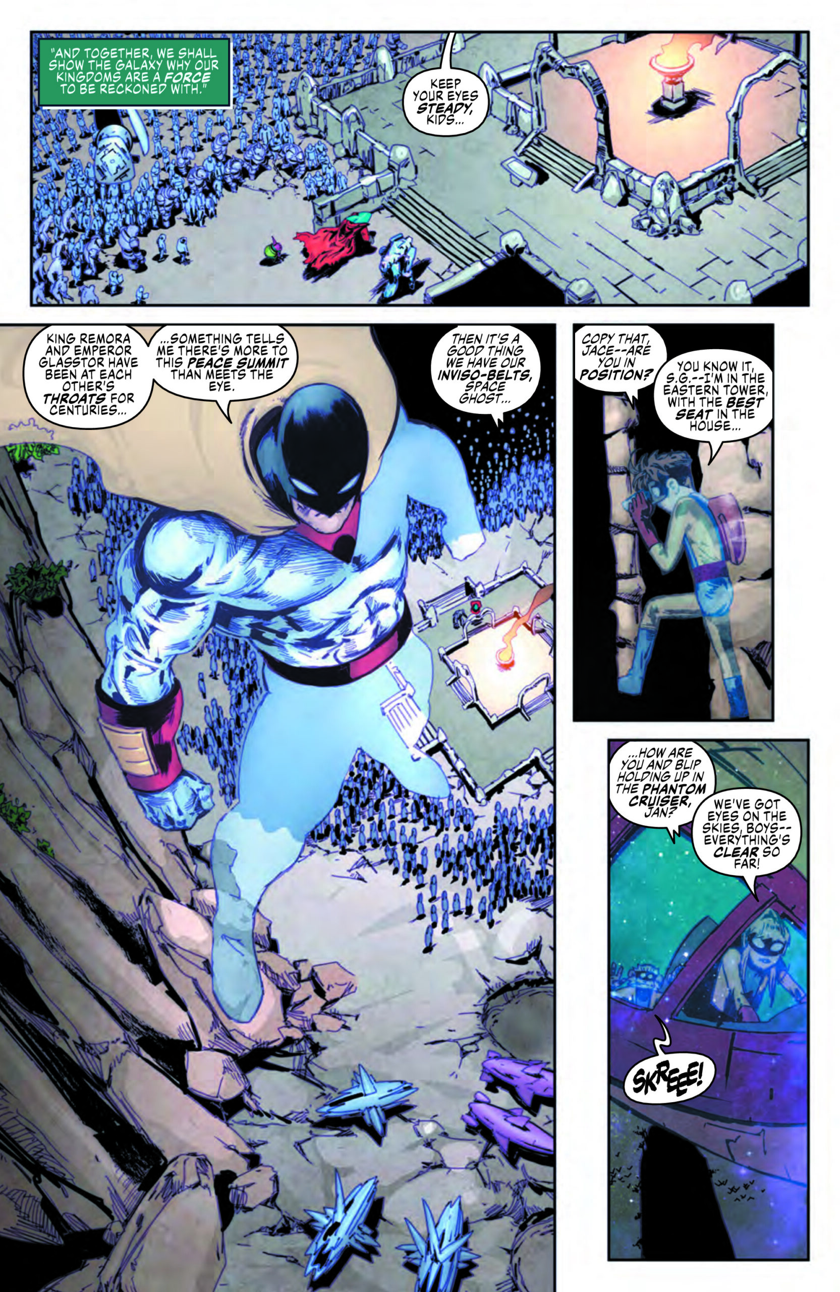 ‘Space Ghost Vol. 2’ #4 Review: War, Space Sharks, & The Best Cliffhanger