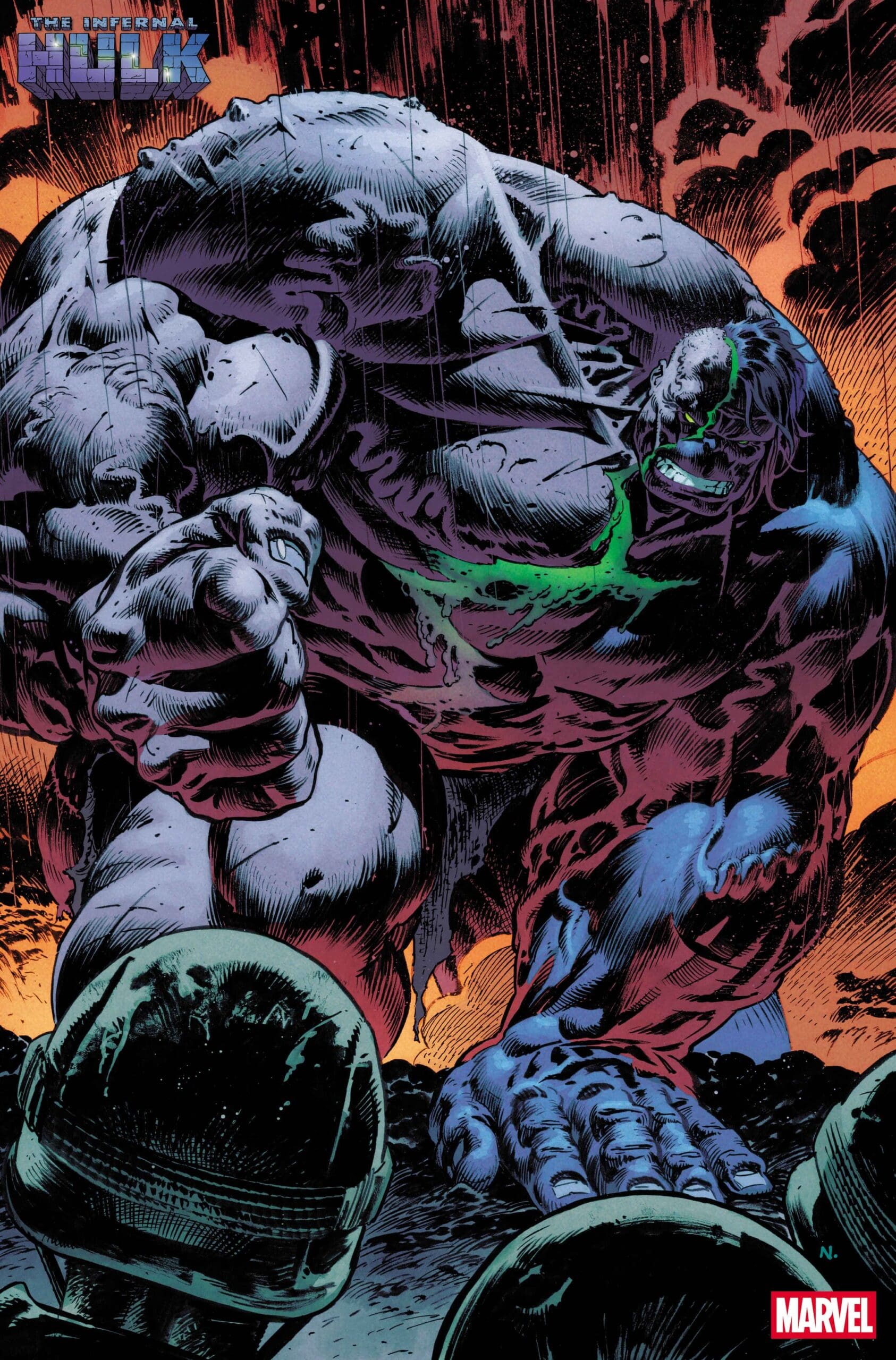 First Look: The Hulk Just Got a Whole Lot Scarier in 'Infernal Hulk'